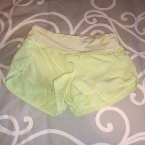 lululemon speed shorts